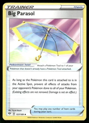 2020 Sword & Shield - Darkness Ablaze Big Parasol Uncommon #157 - Image 1 of 2