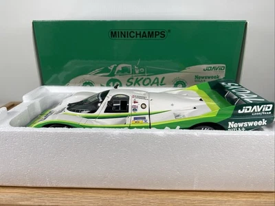 1/18 Minichamps 1983 Fitzpatrick Skoal Porsche 956L Edwards LeMans 183836916! Foto 1 de 4