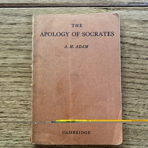 The Apology Of Socrates By A. M Adam 1968 Paperback - Imagen 1 de 16