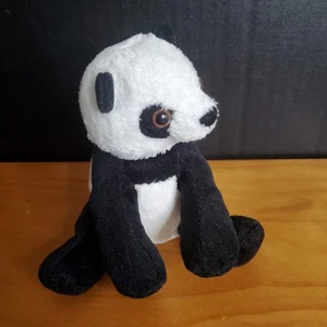 Peluche de colección Aurora World Tiny Panda Bear 4,5" con fondo de frijol mini - Imagen 1 de 7