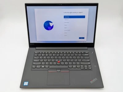 Lenovo ThinkPad P1 15" 4K Touch I7-8850H 512GB SSD 32GB W11P Quadro P1000 *READ* - Image 1 of 4