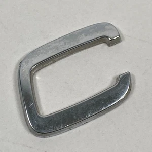 2003-2014 Volvo XC90 T6 AWD Emblem Logo Letter 'C' Rear Tailgate Chrome - Picture 1 of 9
