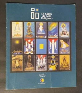 Catálogo de Arte Cubano "IX Salón de Arte Religioso" Cuba Artes Contemporáneas - Imagen 1 de 9