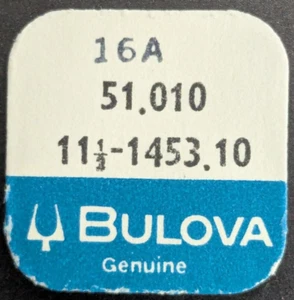 NOS NEU Original Bulova Cal. 1453.10 # 16A langer Aufzugsschaft Vintage Uhrenteil - Bild 1 von 2