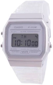 Reloj Unisex Casio F-91W Digital Alarma Cronógrafo Retroiluminación Día/Fecha F-91WS-7 - Imagen 1 de 5