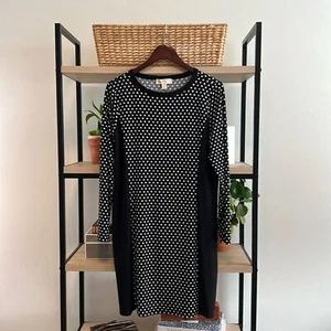 MICHAEL Michael Kors Tupfenmantel LS Strickkleid, L - Bild 1 von 6