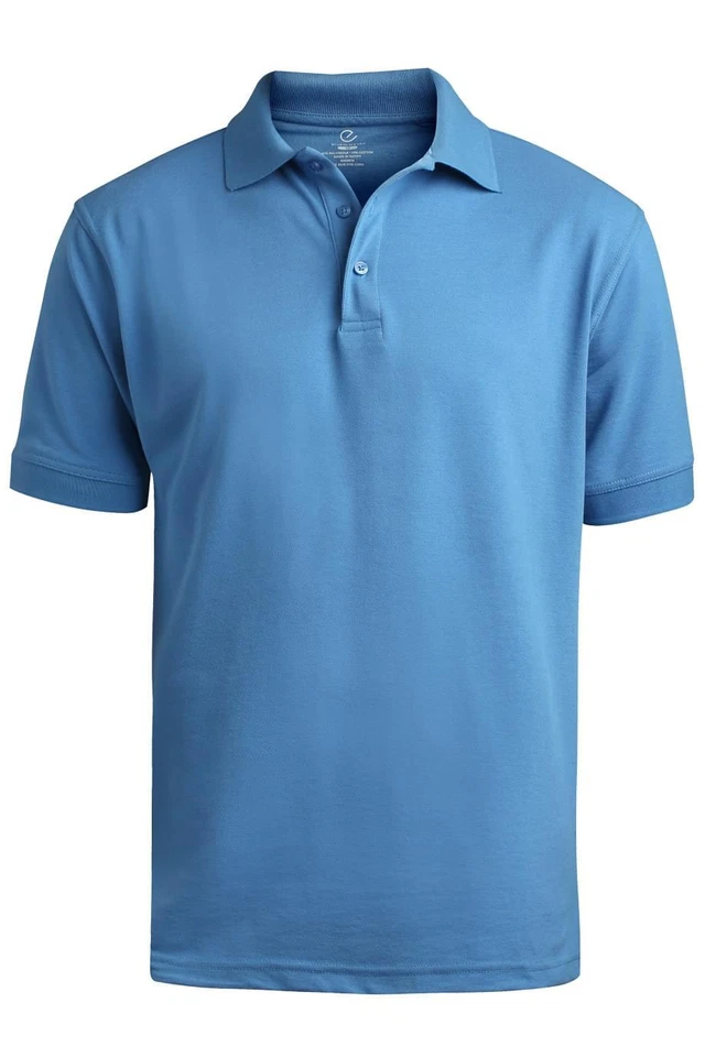 Edwards Mens Blended Pique Short Sleeve Polo - 1500 FREE SHIPPING! - Image 1 of 1