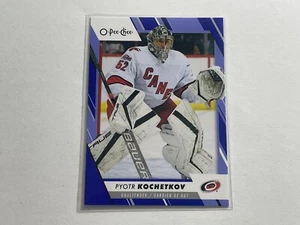 2023-24/23-24 UD O-PEE-CHEE PYOTR KOCHETKOV BLUE PARALLEL CARD # 63 CAROLINA🔥 - Picture 1 of 2
