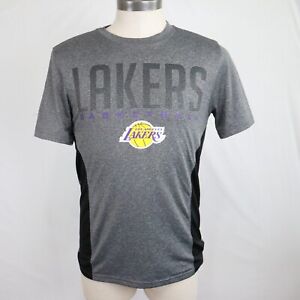 UNK Men's Gray Los Angeles Lakers Short Sleeve Athletic Shirt Size Small