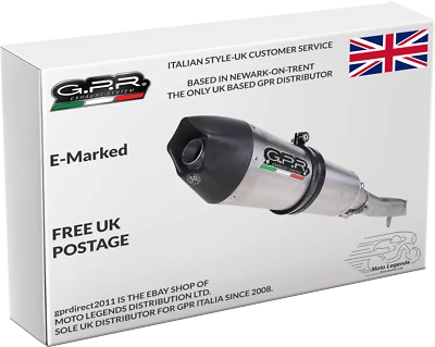 MV AGUSTA BRUTALE 990 R 2010/11 EXHAUST GPR Titanium GP Anniversary Slip-On - Image 1 of 4