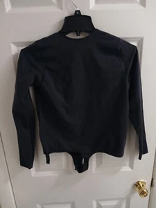 Skims Essential Body Damen Onyx Rundhals Langarm Größe 2X/3X G49-60 - Bild 1 von 3