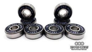 8X ABEC 9 608 WHEEL BEARINGS FOR SKATEBOARD STUNT SCOOTER QUAD INLINE SKATE 7 11 - Picture 1 of 2