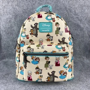 Mini zaino Loungefly Disney - Chibi Animal Love (Pinocchio, Baloo, ecc.) nuovo con etichette - Foto 1 di 11