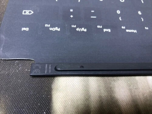 Microsoft 1570 Black Wireless QWERTY Standard Surface Touch Folio Cover Keyboard - Image 1 of 2