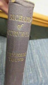 Richard of Cornwall Denhom-Young 1947 New York Hardback MEDIEVAL ENGLISH HISTORY - Picture 1 of 5