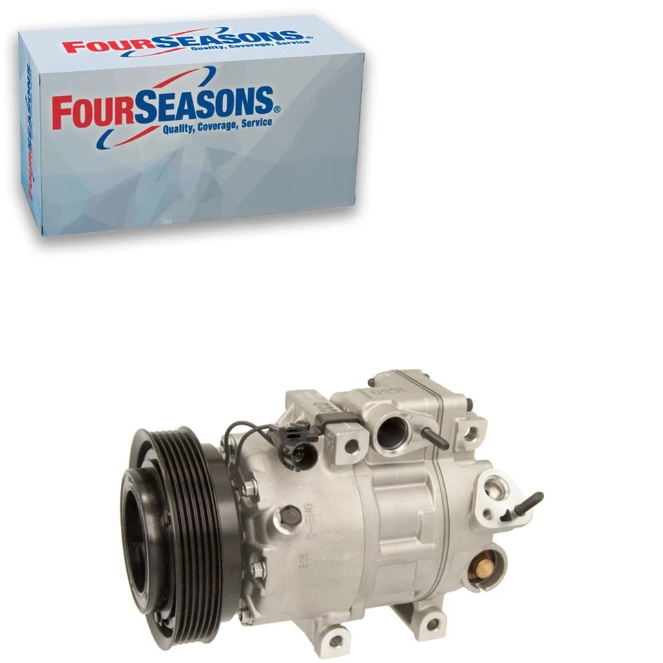 4 Seasons A/C Compressor For 2008-2010 Hyundai Sonata 3.3L V6 - Image 1 of 4