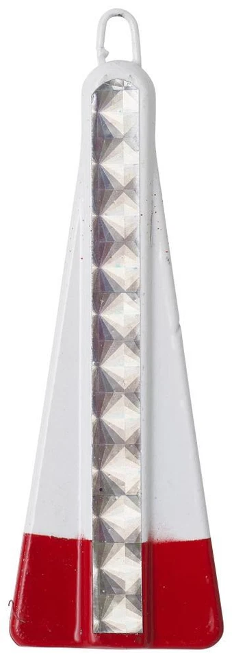 Kinetic Herring Sinker Red-White Heringsblei Heringsgewicht 30g-80g bleifrei - Bild 1 von 1