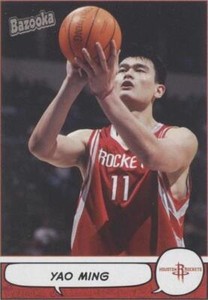 2004-05 Topps Bazooka - #50 Yao Ming