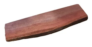 One Piece Hawaiian Ohia Wood w/Live Edge~ 14 1/8" x 3 1/2" x 3/4" (#211) - Picture 1 of 5