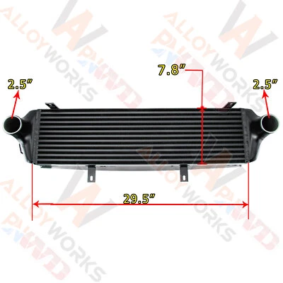 Front Mount Intercooler For 2013-2018 2014 Ford Focus ST 2.0L Turbo Foto 1 de 4