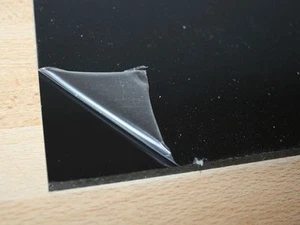 1 Hart PVC Kunststoffplatte schwarz 210x320x5mm - Bild 1 von 1