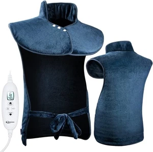 Electric Heating Pad for Neck and Shoulders Back Relaxing 24'' x 39'' XL - Picture 1 of 8