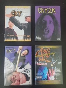 CKY DVD Lot Bam Margera CKY2K CKY3 Infiltrate Destroy Rebuild Pre MTV Jackass - Picture 1 of 11