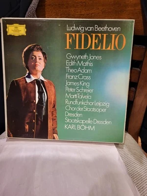 Beethoven Fidelio DGG 139 288-90 3LP Box Set MINT w/Insert Karl Böhm 1969 RARE - Image 1 of 4