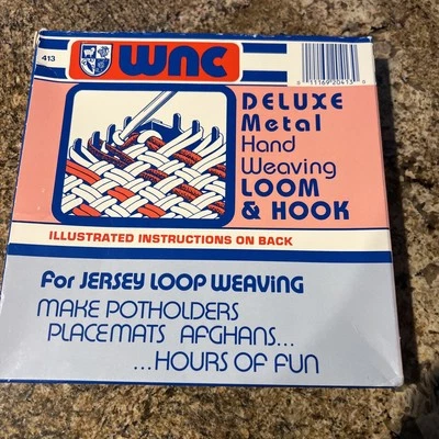WNC Deluxe Telar y Gancho Tejido a Mano 413 Jersey Lazo Foto 1 de 3