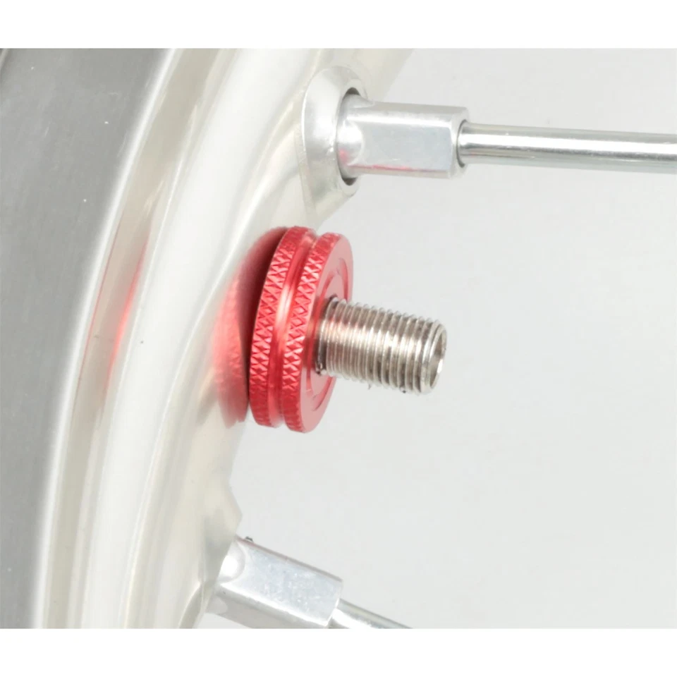 Válvula de aire DRC tuerca grande roja D59-04-220 Foto 1 de 3