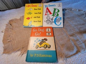 3 Vintage Dr. Seuss’ Erstausgabe 1960,61, 63 Bücher - Bild 1 von 8