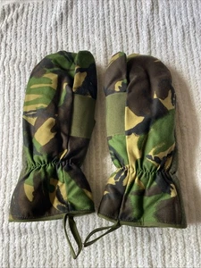 British Army Arctic Mittens Inner MK III Size Large DPM Camo Gloves - Picture 1 of 5