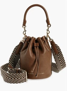 Marc Jacobs Leder Bucket Bag Umhängetasche (Cognac) - Bild 1 von 7