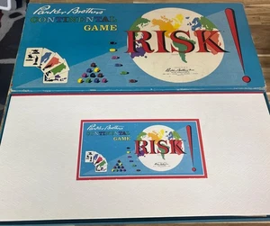 Vintage Parker Brothers Continental Game Risk Board Game 1959 COMPLETE - Picture 1 of 6