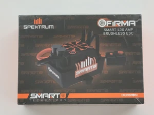 Spektrum SPMXSE1120 Firma Smart 120 Amp Brushless ESC Horizon Hobby Sigillato Nuovo - Foto 1 di 6