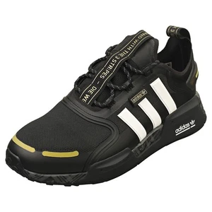 adidas Men's NMD V3 Lifestyle Sneakers Black White - Picture 1 of 8
