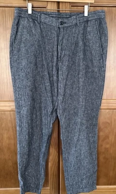 Pantalones cortos Banana Republic para hombre mezcla de lino/algodón - talla 36x32 Foto 1 de 4