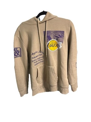 ULTRA GAME Los Angeles Lakers Tattooed Pullover Hoodie Sweatshirt Size S - Image 1 of 4