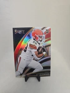 Dylan Sampson 2025 Panini Select Silver Prizm Rookie RC Club Level #255 Browns - Imagen 1 de 2