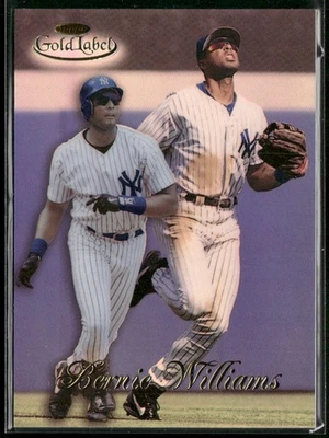 1998 Topps Gold Label #76 Bernie Williams - Image 1 of 2