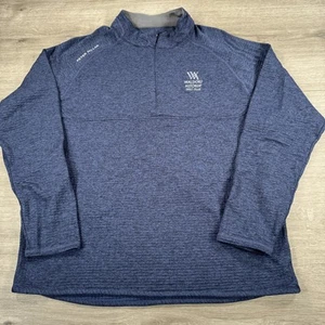 Peter Millar Pullover Herren XL Waldorf Astoria Golfschläger Quarter Zip Stretch Golf - Bild 1 von 9