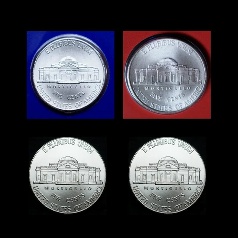 2011 P+D Jefferson Nickel Set ~ PD in Mint Wrap and PD from Bank Rolls Cover