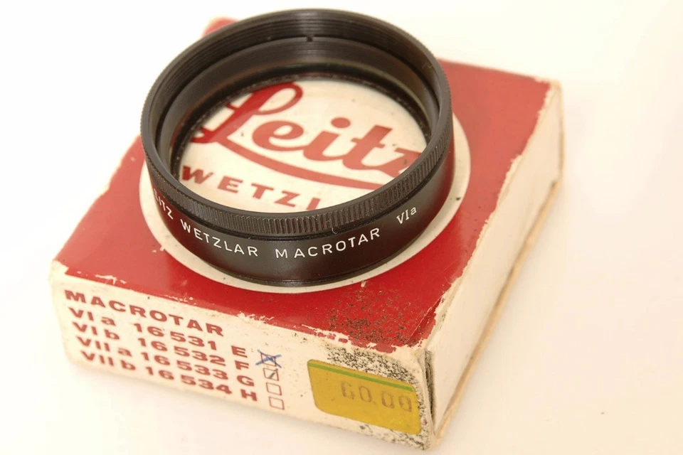 ✅ LEICA R MACROTAR MACRO CLOSE-UP ELPRO VIa FILTER LENS ORIGINAL - Image 1 of 1