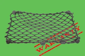 03-2009 mercedes w211 e320 e350 foot well storage cargo net screen pocket GRAY - Picture 1 of 12