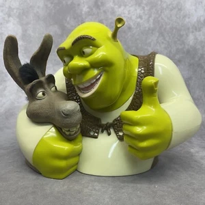 Vintage Shrek & Donkey sprechende Keksdose Vorratsbehälter Kunststoff 4 Sätze 2004 - Bild 1 von 12