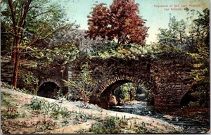 San Antonio, TX Aqueduct of San Juan Mission Postcard - Picture 1 of 2