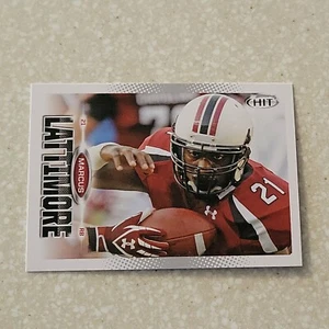 2013 SAGE HIT MARCUS LATTIMORE RC ROOKIE #121 FOOTBALL CARD 2 - Picture 1 of 2