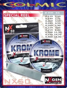 Monofil pour au moulinet Colmic NXgen NX50 Krome mt.150 pêche en mer - Photo 1/1