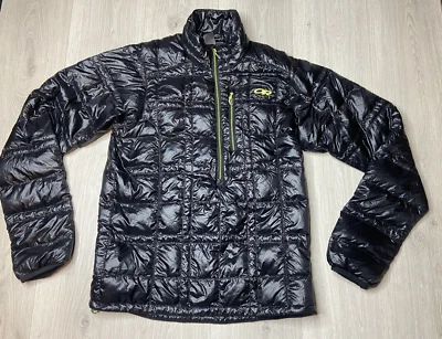 Chaqueta de investigación al aire libre para mujer acolchada acolchada para esquí senderismo al aire libre negra Foto 1 de 4