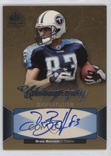 2006 SP Authentic Chirography Signatures Drew Bennett #CH-BE Auto